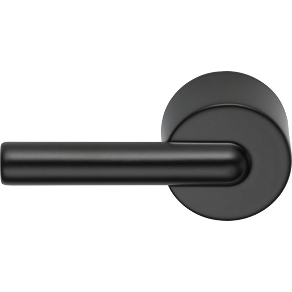 Black toilet store handle